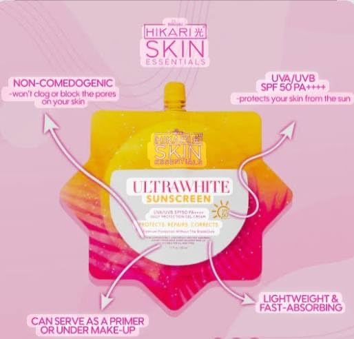 HikariSkin Essentials Ultra Fresh Sunscreen SPF 50-50ml