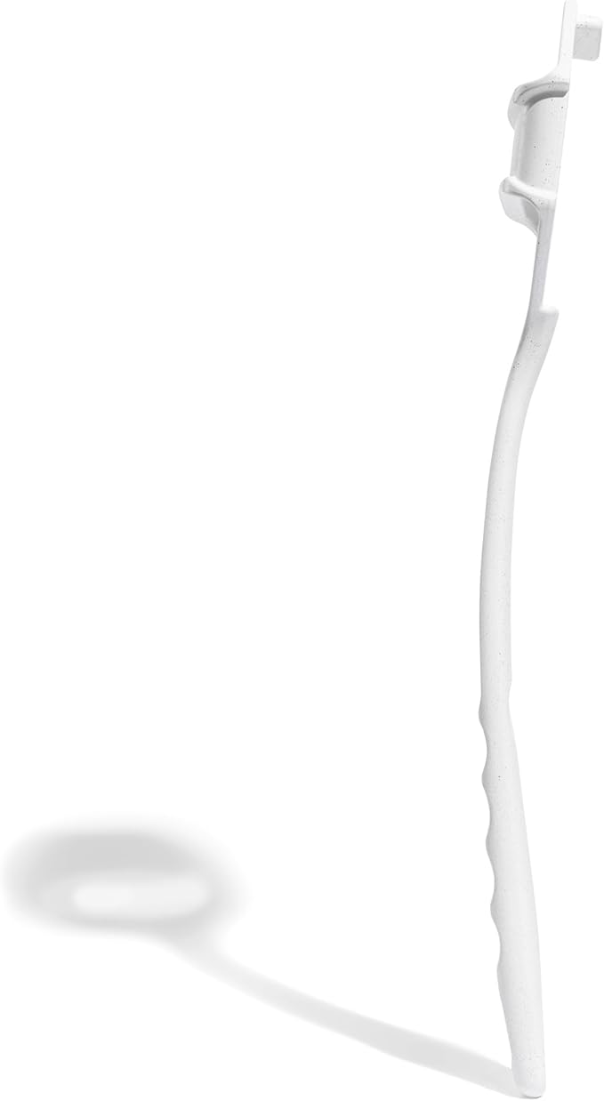 Sud Scrub® Extender Handle, Back Scrubber Attachment for Silicone Body Scrubber, Shower Scrubber for Body, Long Handled Scrub Brush for Shower, Back Brush for Shower (Speckled White)