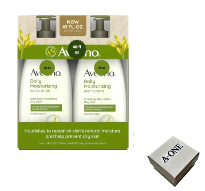 Daily Moisturizing Body Lotion, 24 fl oz, Pack of 2