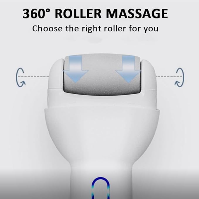 Electric Foot Callus Removers for Feet,Rechargeable Electronic Foot File Pedicure Tool Portable Feet Callus Remover Kit,Professional Pedi Feet Care Perfect for Dead,Hard Cracked Dry Skin Ideal Gift