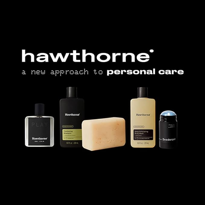 Hawthorne Moisturizing Men’s Skin Care Kit. Men’s Facial Care Kit with Face Wash Cleanser and Face Lotion For Dry, Sensitive Skin. Natural, Non-Toxic, Paraben Free, Phthalate Free. 4 Fl. Oz. Each.