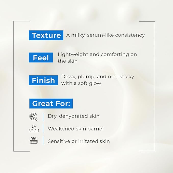 Conscious Chemist® Hydrating Milky Face Toner – 3.4 fl oz (100ml) | with 7 Ceramide Complex & Niacinamide | Soothes, Smooths & Strengthens Skin Barrier | for Glowing Skin | All Skin Types