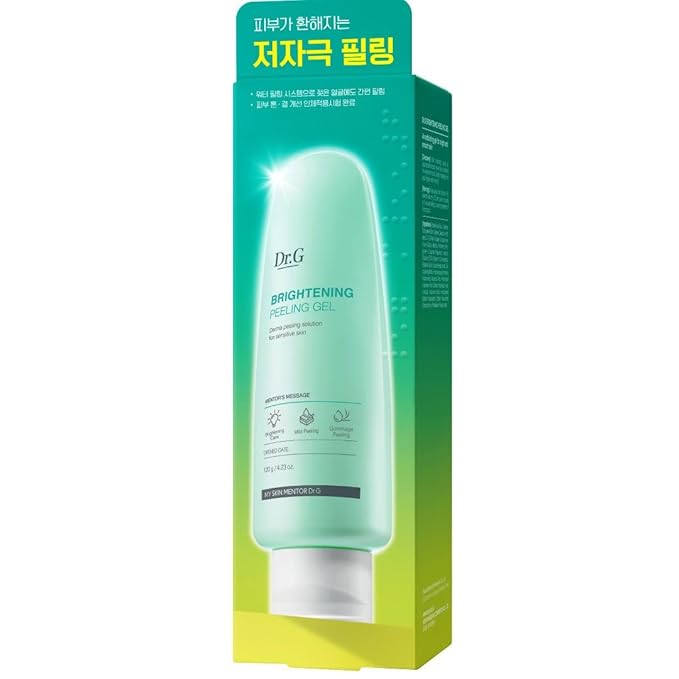 Dr.G Korean Derma Peeling Gel, 120ml - Facial Peeling Gel For Face, Exfoliating Gel For Face, Face Exfoliator, Korean Skin Care, Korean Skincare, Korean Beauty Products, Kbeauty, K Beauty Skincare