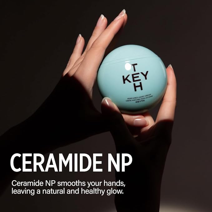 KEYTH PERFUMED HAND CREAM #REPTILE DISCO (70ML, 2.36 FL.OZ.) / Rich Scent, Provides Glow and Moisture, Refreshing Finish, Almond&Vanilla, Ceramide NP