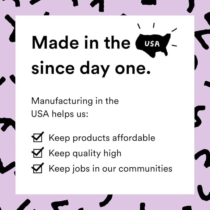 Boie USA Body Scrubber with Handle - Hygienic, Exfoliating Loofah Alternative - Feels Like Silicone Scrubber Gentle on Sensitive Skin, Hypoallergenic, BPA & Latex-Free, Made in The USA