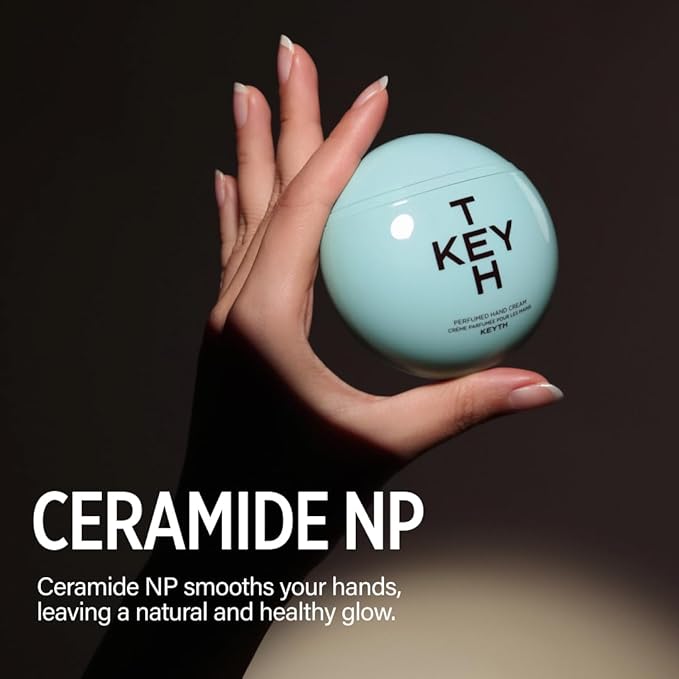 KEYTH PERFUMED HAND CREAM #HIPNOTIC FOG (70ML, 2.36 FL.OZ.) / Rich Scent, Provides Glow and Moisture, Refreshing Finish, Spicy&Woody, Lily Madonna Flower Extract, Ceramide NP