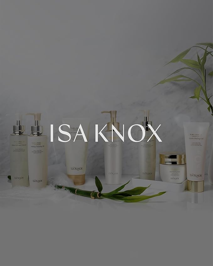 Isa Knox True Foaming Facial Cleanser (6.1fl oz) - Korean Skincare, Non-Drying Bubble Foam Face Wash, Pomegranate Vinegar, Natural Bamboo Cellulose