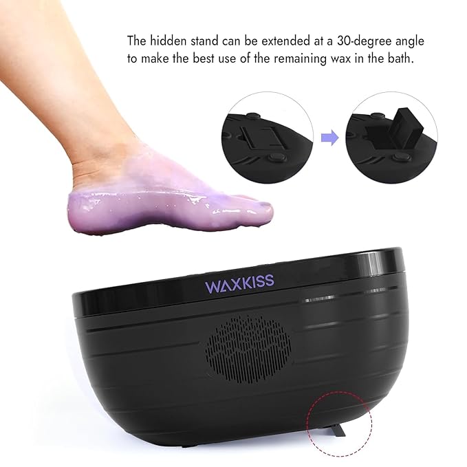 Paraffin Wax Machine for Hand and Feet,Hand Wax Paraffin Machine with Paraffin Wax Refills, Safety Material 3L Paraffin Baths Machine Kit Moisturizing and Hydration