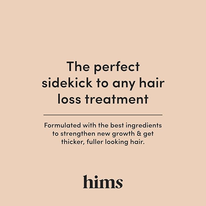 hims Thick Fix Shampoo - Saw Palmetto for Healthy Hair Growth & Thickening - Scalp Cleansing - Vegan, Sulfate-Free & Cruelty-Free - Eucalyptus Scent, 2 pack 6.4 fl oz