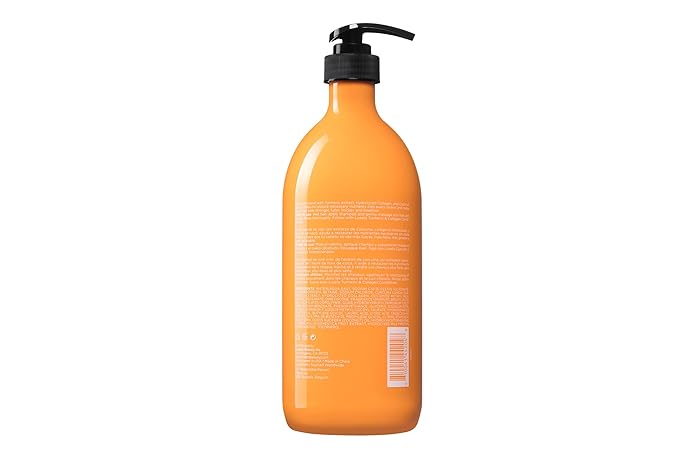 Luseta Hair Growth Shampoo with Turmeric & Collagen, Thickening Hair Volumizing for Women and Men Thinning or Oil, Color Safe for Treated Hair Sulfate and Parabens Free 33.8Oz