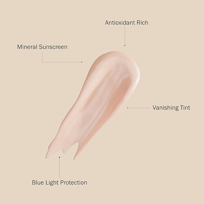 Australian Gold SPF 50 Mineral Sunscreen, 5 fl oz, Broad Spectrum Tinted Sunscreen, Gentle Protection for Every Shade, Vanishing Nude Tint, Blue Light Protection, Zinc Oxide 4% & Titanium Dioxide 4%