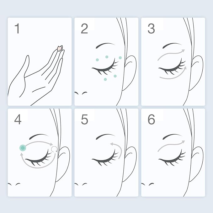 b.glen QuSome Eye Serum (12g/0.42Oz.) Smooths Fine Wrinkles and Dry Skin Around The Eye Area. Moist yet Stretchy Textured with a Slightly Pink Hue from The Materra Powder.