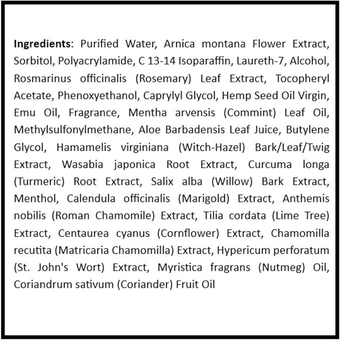 Real Time Pain Relief Hemp Oil Plus 7 oz Tube | 20 Natural Ingredients: 5% Arnica, Turmeric & More | Fast-Absorbing Lotion for Muscles, Hands, Feet, Ankles, Back, Shoulders & Knees