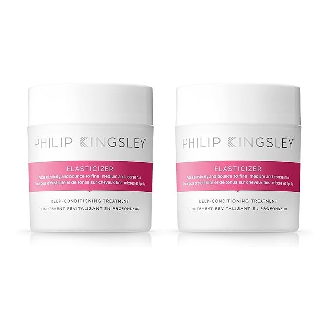 PHILIP KINGSLEY | Elasticizer | Deep Conditioner | Repair Hair Mask Treatment for All Hair Types | Pre-Shampoo Deep Conditioning Mask | Hydrates, Adds Shine and Reduces Breakage and Frizz | 10.1oz