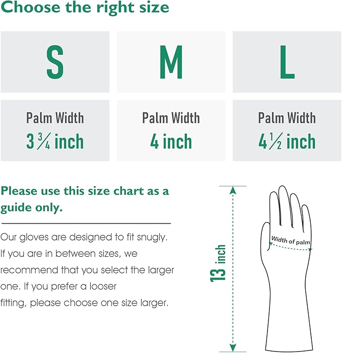 COOLJOB 3 Pairs Colorful Household Gloves with Cotton Liner & Non-slip Grip, Water Resistant Reusable Dish Washing Rubber Gloves for Kitchen & Bathroom Cleaning, Medium