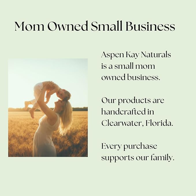 Aspen Kay Naturals Handmade 100% Grass Fed Beef Tallow Balm for Skin Care, Organic Turmeric Moisturizer + Vitamin C (Turmeric Vanilla) Organic Body Butter - 2 fl. oz. Made in USA