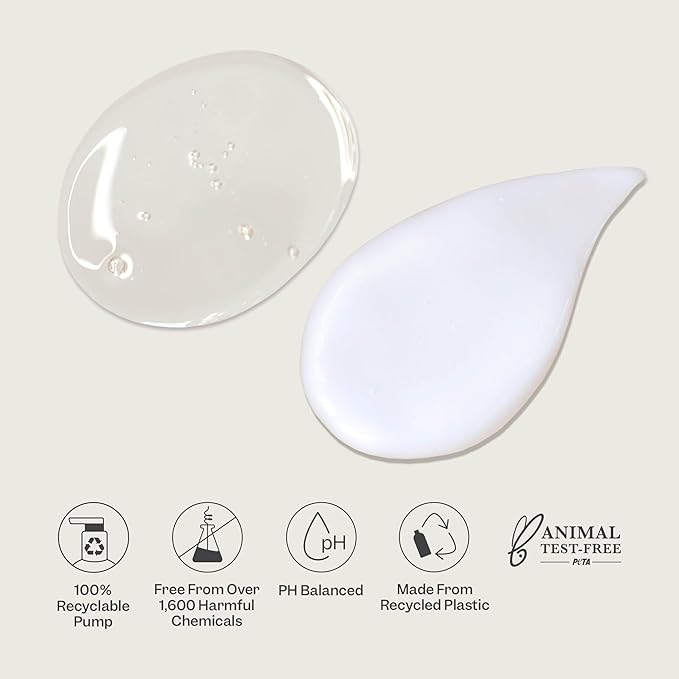 Renpure Biotin & Collagen Shampoo & Conditioner Set, Plant- Based - Nutrient Infused Formulas for Fuller, Thicker Looking Hair - For Fine Hair - Vitamin B7 (Biotin) & Collagen - 24 Fl Oz each, 2 Pack