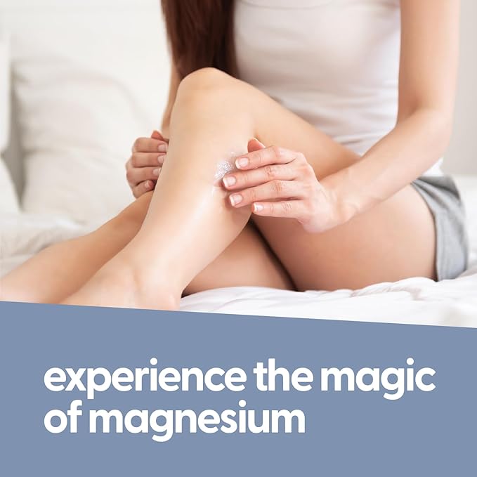 M3 Naturals Unscented Magnesium Lotion for Sleep & Leg Cramps, Suitable for Sensitive Skin, Helps with Muscle Relaxation, Soothes Tired Legs & Foot Aches and Supports Restful Nights, 8 fl oz