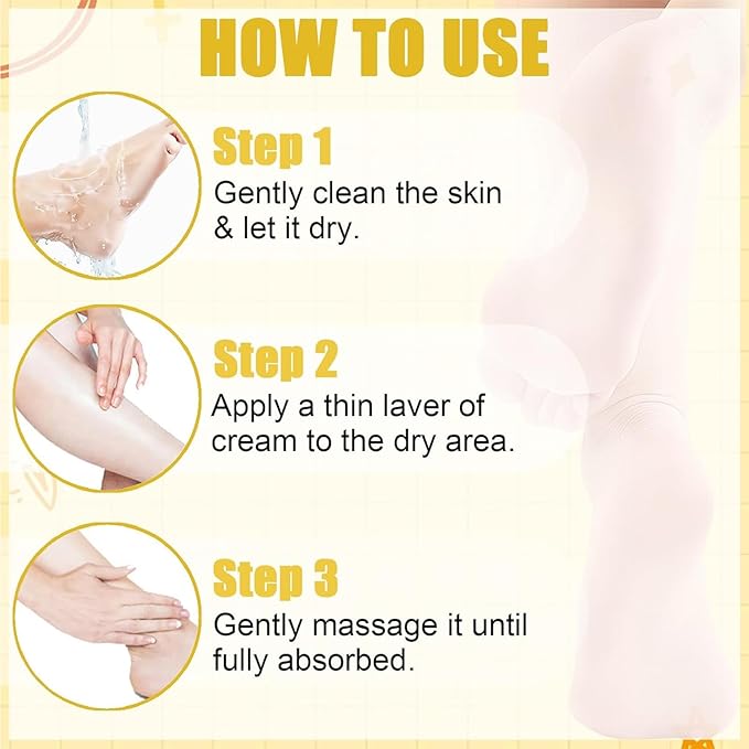 Turmeric Foot Cream, Hydrating & Softening Hand and Foot Cream Balm Stick, Hand and Foot Cracked Heel Stick Moisturizer, Heel Cream for Women Men & Girls, Balm for Dry Elbows, 1.41 Oz 1Pc