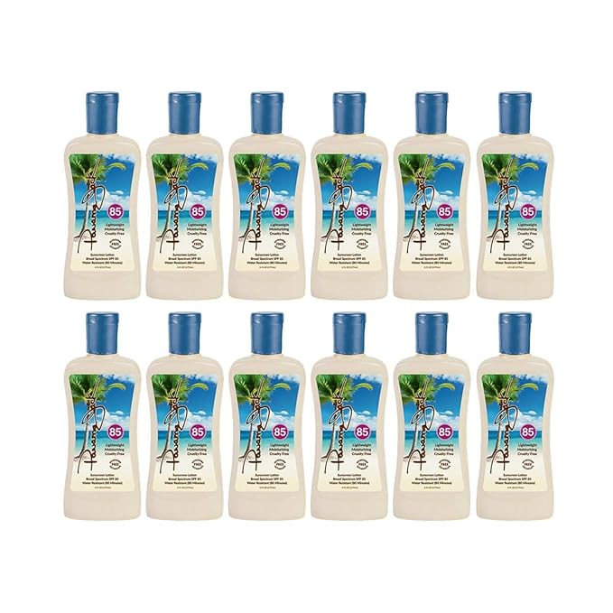 Panama Jack Sunscreen Suntan Lotion - SPF 85, Broad Spectrum UVA/UVB Protection, PABA, Paraben, Gluten & Cruelty Free, 6 FL OZ (Pack of 2)