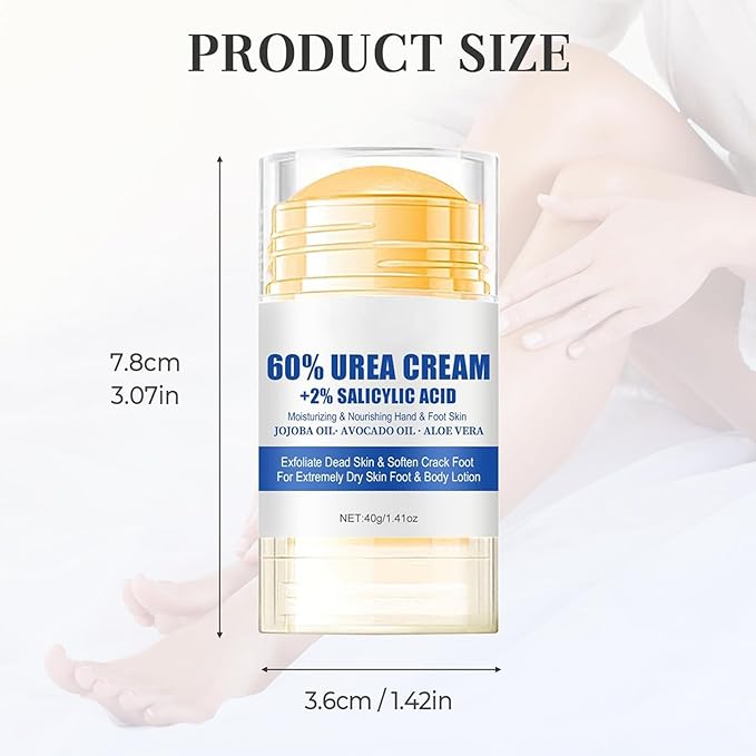 Hydrating and Anti-Cracking Foot Cream, 2025 Moisturising and Relieves Cracking and Dryness Foot Cream, Hand and Foot Repair Cream for Women & Men Callused, Feet, Knee, Elbow, Hand (WHA-2PCS, #01)