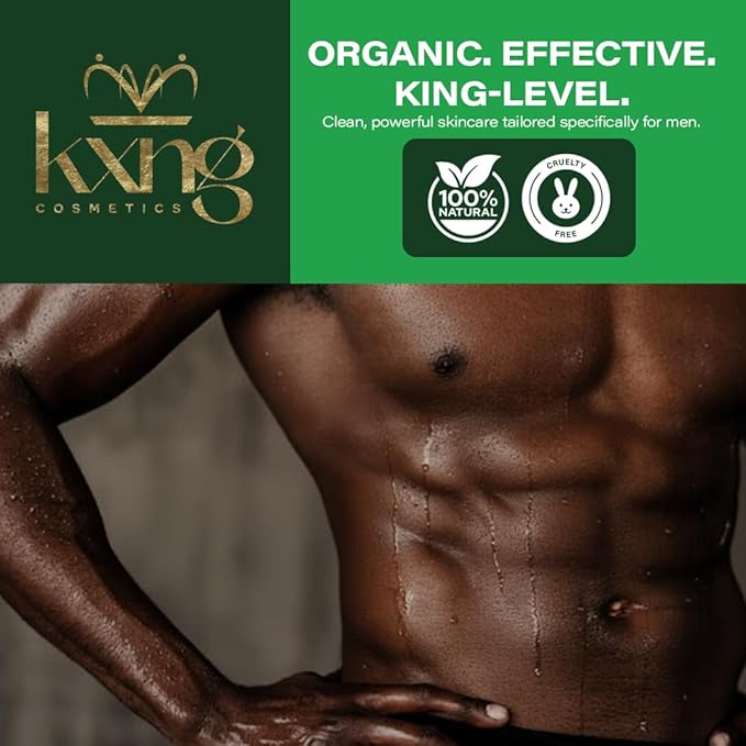 KXNG Cosmetics Luxury Shea Body Butter Cream β 4oz | Organic Body Butter for Men & Women with Cocoa, Mango & Coconut Oil | Moisturizing Cream for Hands, Feet & All Skin Types β Rich Baby Daddy