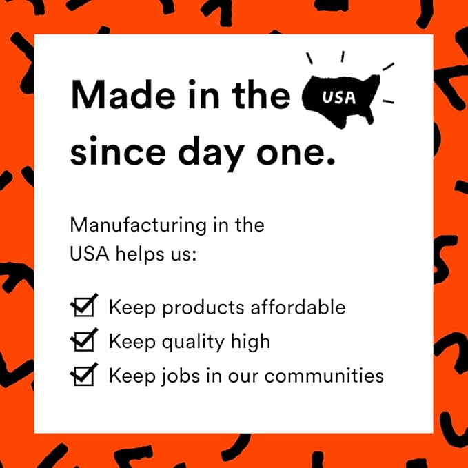 Boie USA Body Scrubber with Handle - Hygienic, Exfoliating Loofah Alternative - Feels Like Silicone Scrubber Gentle on Sensitive Skin, Hypoallergenic, BPA & Latex-Free, Made in The USA