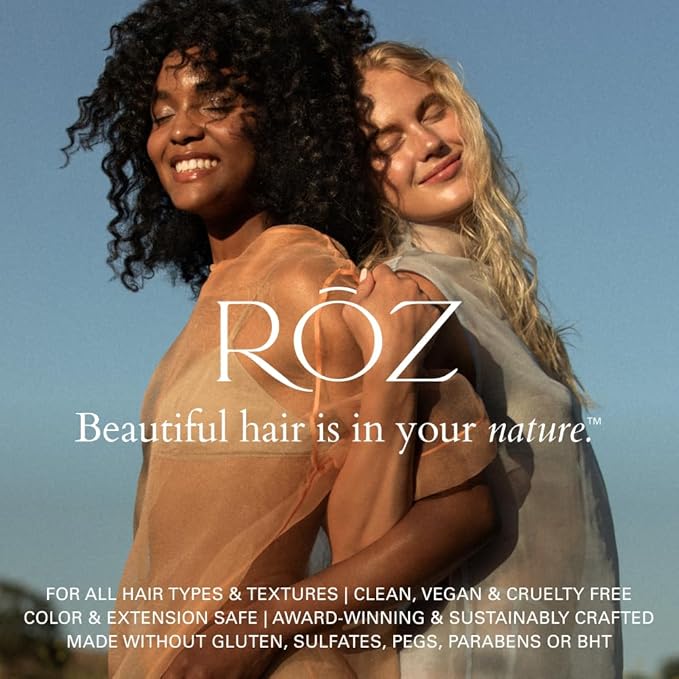"RŌZ Santa Lucia Styling Oil - smooths, protects, and adds shine. Vegan, cruelty free, FREE of silicone, sulfates, parabens and PEGS, color safe - 2 Fl.Oz / 60 ml"