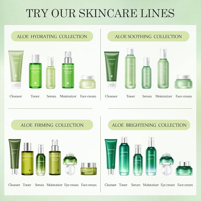 Aloderma Brightening Sheet Masks with 88% Organic Aloe Vera - 5 Pack Facial Masks with Niacinamide, Arginine for Radiant Skin - Evens Skin Tone & Revitalizes Rough, Dull Skin - Aloe Face Mask Sheet