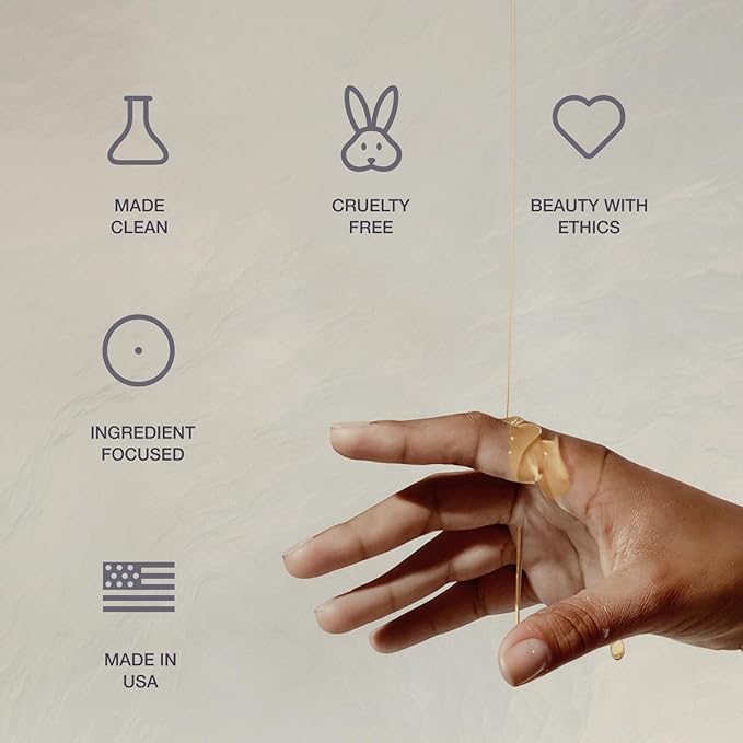 MAXDAHLIA Root Bloom All-Natural Hair Growth Serum with Ashwagandha, Rosemary, Castor Oil, White Willow Bark, Green Coffee Oils for Hair Restoration and Hair Growth