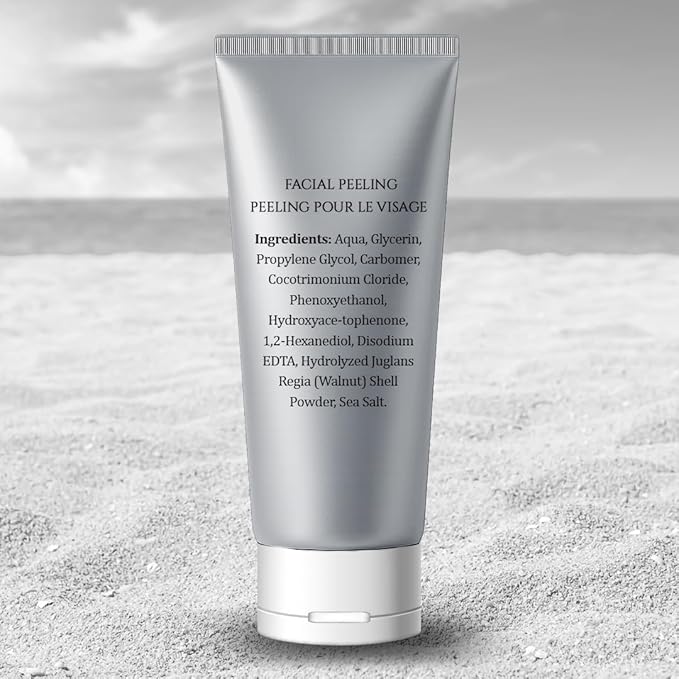 Vivo Per Lei Facial Peeling Gel - Helps Address Dead Skin Buildup - Gentle Exfoliating Gel for Rough, Dry, Sensitive or Mature Skin - Face and Body Scrub - Non Abrasive - 4.05 Fl. Oz. - Pack of 3