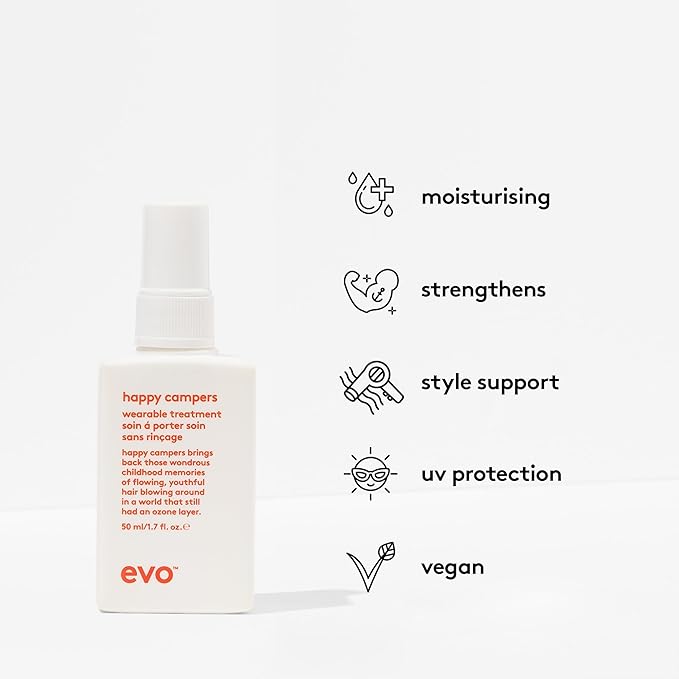 Evo The Repair Introduction Haircare Gift Set - Ritual Salvation Repairing Shampoo & Conditioner, Mane Attention Protein Treatment and Happy Campers Wearable Treatment