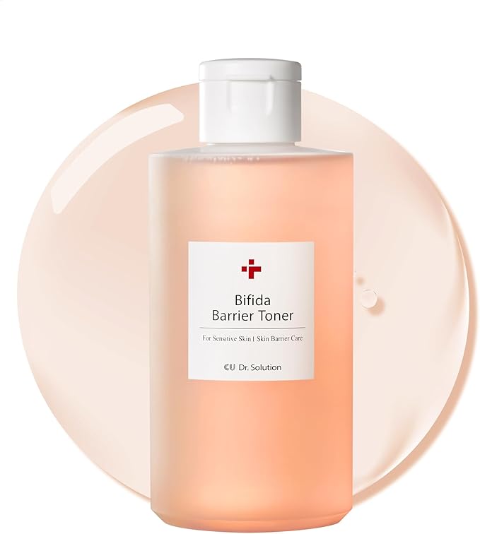 Bifida Barrier Toner, Cuskin Mild Korean Skin Care Toner for Face with Hyaluronic Acid and Ceramide NP for Moisturizing and Hydrating, 200ml (6.76 Fl. Oz.)