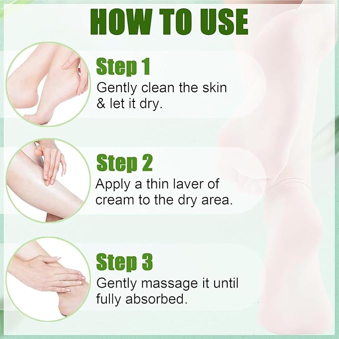 60% Urea Foot Cream, Lotion Stick Balm, Hand and Foot Cream Urea Moisturizer, Heel Stick Cream 60 Percent for Feet Maximum Strength, Heel Balm for Dry Cracked Feet, 40G 1Pc