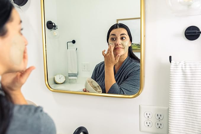 Redmond Clay – Natural Bentonite Clay, Soothing Mud Mask, 6lb bag…