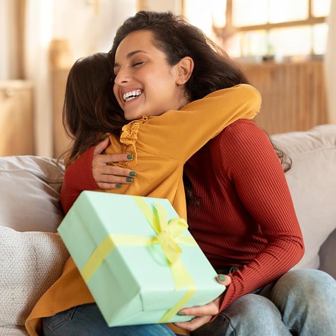 IG INGLAM Titanium Flat Iron Hair Straightener, 1 Inch Curling Iron, Infrared Negative Ionic Hair Straightener 11 Adjust Temp 250°F-450°F, Shiny Hair Dual Voltage 110-240V, Gift, Prussian Blue