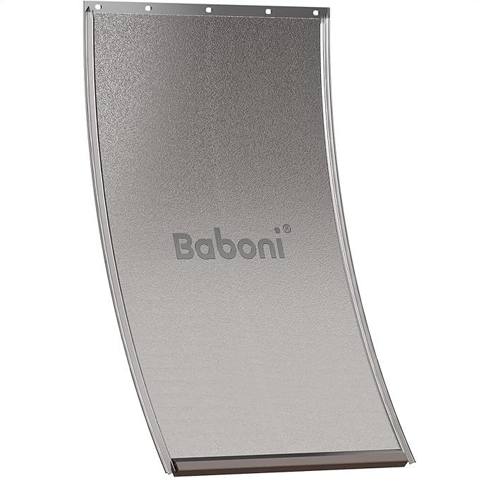 Baboni Replacement Flap for Dog and Cat Doors Including Screws, Large(10 1/8 in x 16 7/8 in)