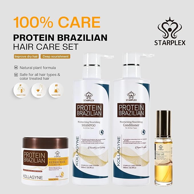 Morocco Argan Oil for Hair Treatment - Deep Moisturizing Hair Oil for Dry Damaged Hair - Natural Hair Care Oil for Soft Bonding and Shine Intensifying - 50ml