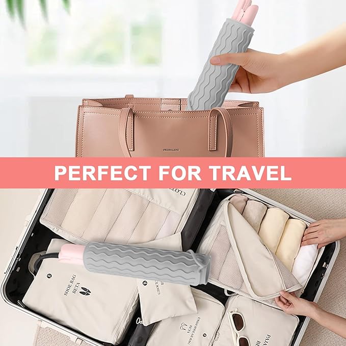 Plus Size Silicone Heat Resistant Mat, Portable Travel Hot Tools Pad Cover for Curling Iron, Flat Iron, Hair Straightener and Other Hair Styling Tools(12.0" x 9.0")