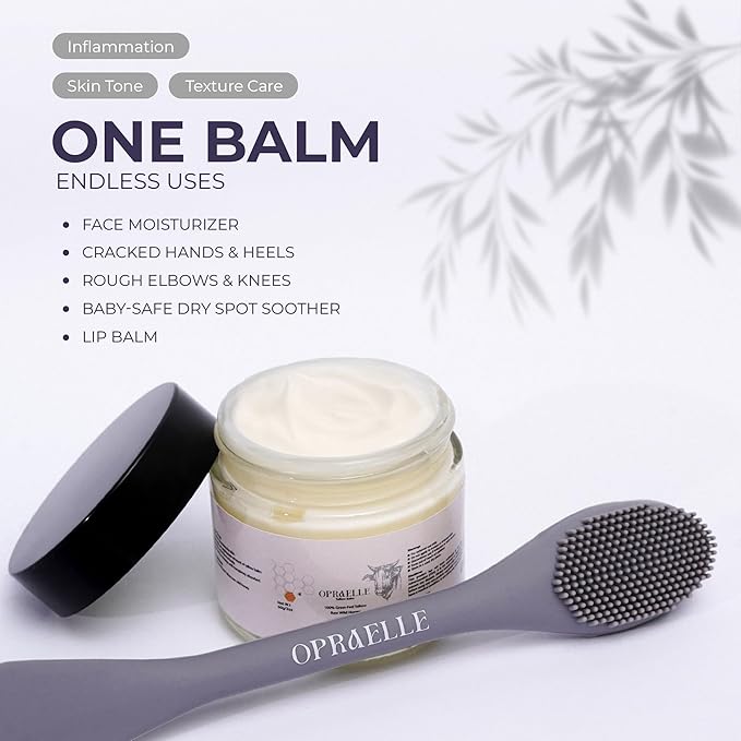 Beef Tallow Moisturizer for Face & Body – Tallow & Honey Balm for Deep Hydration – 100% Natural Skin Cream for Dry, Sensitive & All Skin Types, Nourishing Moisturizing Balm – 2oz + Applicator