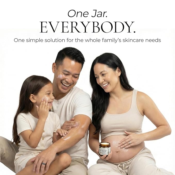 Grass-Fed Whipped Tallow Balm – Face & Body Moisturizer with Manuka Honey – Lightweight, Fast-Absorbing Hydration for Dry, Sensitive Skin – Unscented, Clean Formula – 3 oz