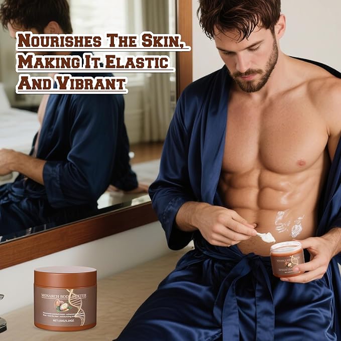 Body Butter for Men,Pheromone Scented Cream,Body Butter for Men,Hydrates and moisturizes to enhance attractiveness(5.92 Fl Oz)