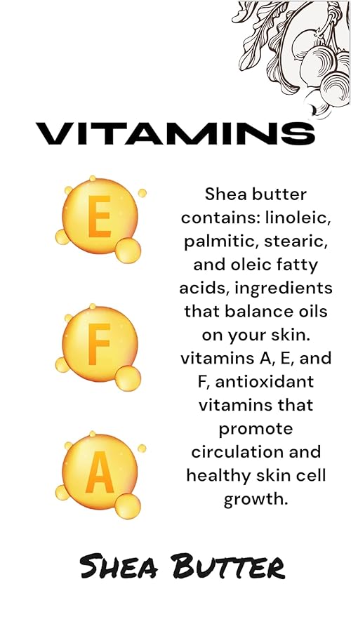 Raw African Shea Butter 100% Natural, Strawberry Scented, Unrefined & Fresh Moisturizer, Ideal for Dry Skin, Soothing & Restorative for Body & Face, Helps with Eczema, 35 oz