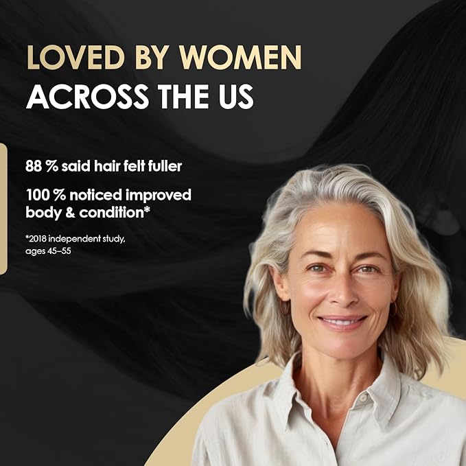 ThickTails Stimulating Hair Growth Shampoo for Women | Sulphate-Free Caffeine & Biotin Formula | Encourages Fuller-Looking Hair | Supports Scalp Health | Colour-Safe & Hydrating