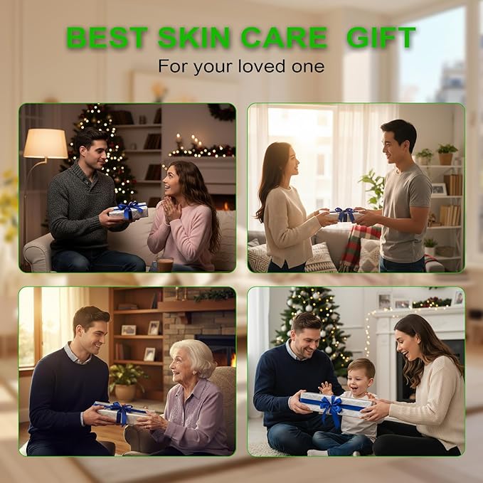 Premium Dry Brushing Body Brush Set, Natural Body Brush Wood Long Handle with Dual-Purpose Brush, Bullet Head Massager,Sisal Bath Bar,Stone Brush, Boar Bristle Face Cleansing Brush for A Glowing Skin