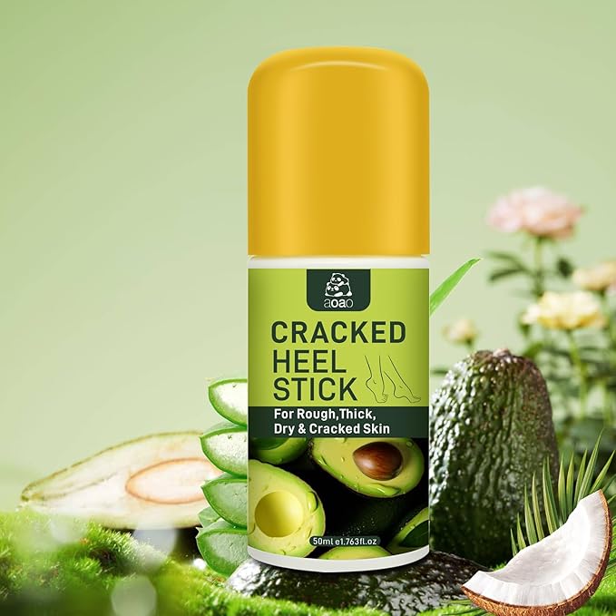 Daily Foot Moisturizer Cream, Feet Cream for Dry Cracked Heels Knees Elbows Hands, with Salicylic Acid & Macadamia Ternifolia Seed Oil & Shea Butter, Deeply Moisturize and Remove Calluses, 1.763 Fl.Oz