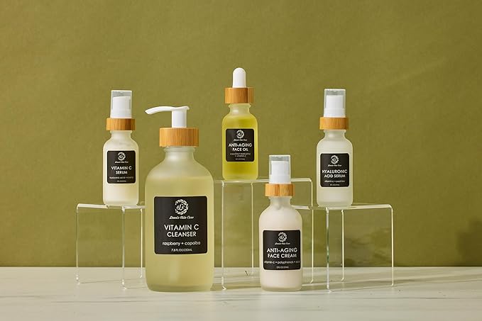 Vitamin C Face Serum (1 fl.oz/29ml) | Natural, Fragrance-Free Facial Essence | Clean, Vegan, Cruelty Free Skincare for Men & Women | Luxury Collection