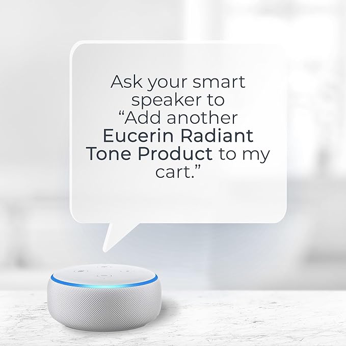 Eucerin Radiant Tone Face Cleanser Gel with 2% Exfoliating AHA Complex, Gentle Face Wash Improves Skin Clarity and Boosts Radiance, All Skin Types, Holiday Gifts for Self Care, 6.8 Fl Oz Bottle