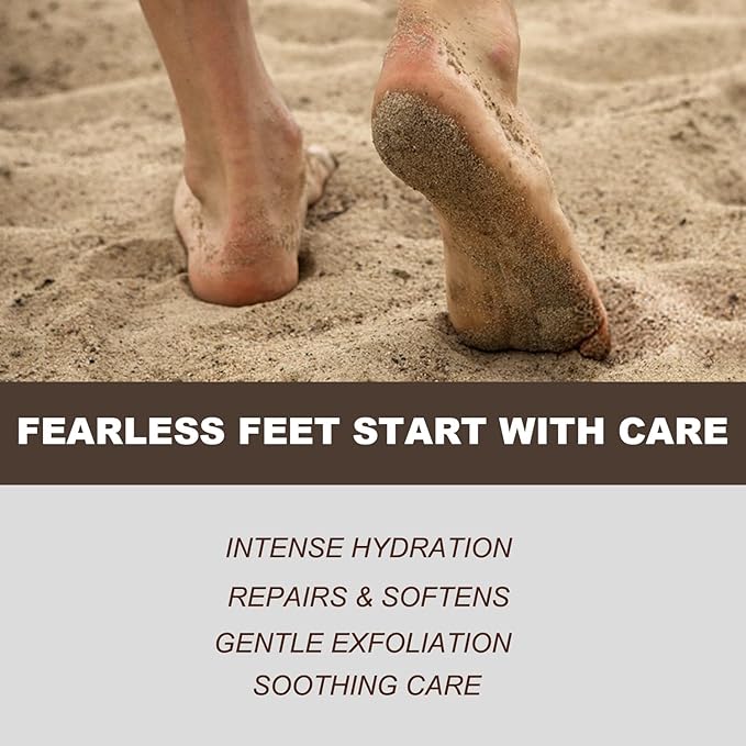 60% Urea Foot & Hand Cream with 2% Salicylic Acid - Intensive Moisturizer for Dry, Cracked Heels, Feet, Elbows, Hands and Knees - Foot Exfoliating Creams with Jojoba Oil, Avocado Oil & Aloe Vera, 7 oz