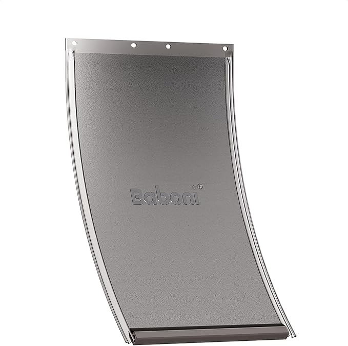 Baboni Replacement Flap for Dog and Cat Doors Including Screws, Medium(8 1/8 in x 12 7/8 in)